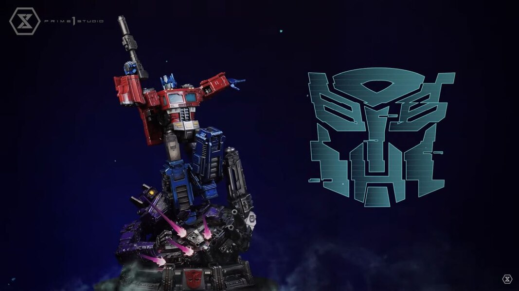 Prime 1 Studio War For Cybertron Optimus Prime And Megatron Statutes  (25 of 97)